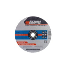 Диск відрізний по металу Granite - 230 х 2,5 х 22,2 мм (8-04-232)