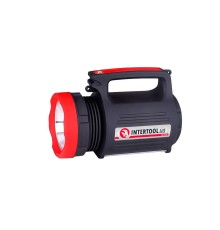 Rechargeable flashlight Intertool - 1LED x 5W