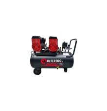 Компресор безмасляний Intertool - 50 л x 2 x 1100 Вт Storm PT-0027 (PT-0027)