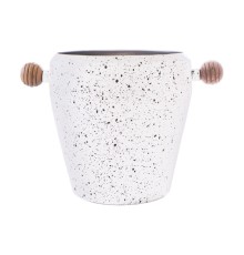 Ice bucket Empire - 1.3 l ceramic white