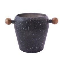 Ice bucket Empire - 0.8 l ceramic black