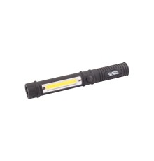 Magnetic flashlight Mastertool - 2LED x 1 W (1COB)