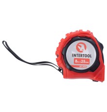 Рулетка Intertool - 8 м x 25 мм магніт (MT-0508)