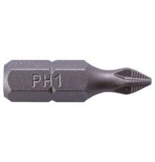 Біта Intertool - PH1 x 25 мм Storm (5 шт.) (VT-0206)