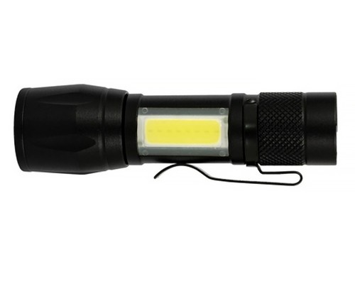 Ліхтар ручний Vertvoll - 2LED (1COB) x 1Вт Li-ion