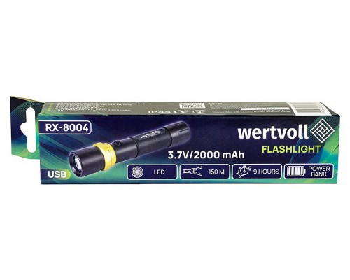 Фонарь ручной Vertvoll - 1LED x 5Вт Li-ion