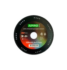 Диск діамантовий по металу Apro - 125 x 1,3мм PRO