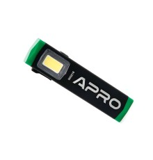 Magnetic flashlight Apro - 1COB x 300Lm Li-Ion